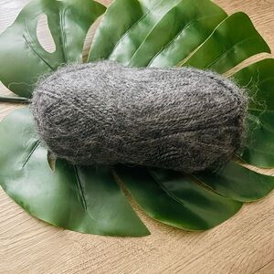 Gray Yarn Skein